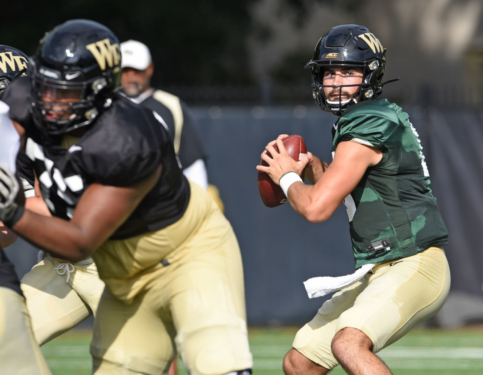 Wake Forest football practice